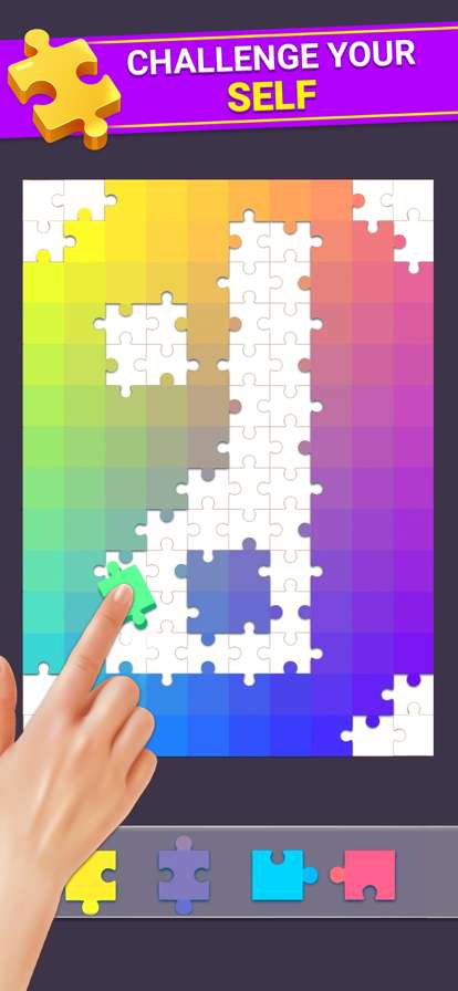 Color Jigsaw Hue Puzzle Gameios版4