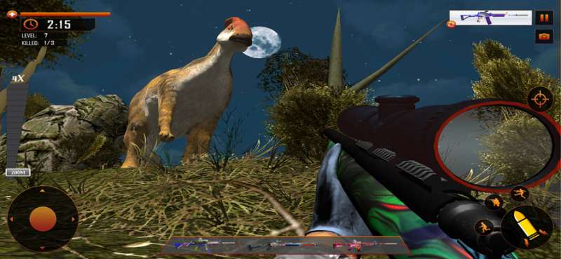 Wild Dinosaur Hunter:Zoo Gamesios版2