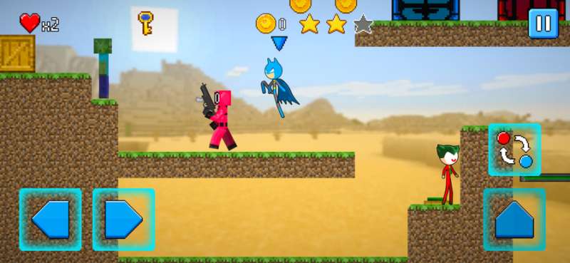 Stickman Red Blue Team Escapeios版4