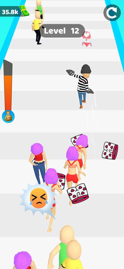 钱乐趣跑步种族 3Dios版4