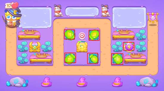 保卫萝卜4阿波与魔法宝藏第38关攻略,阿波与魔法宝藏低38关图文通关方法