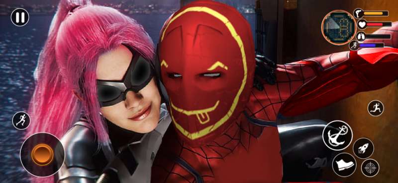 Rope Man: Spider Super hero 3Dios版2