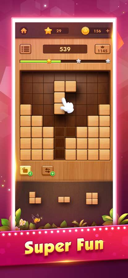 Wood Block Puzzle Games:Tetriaios版3