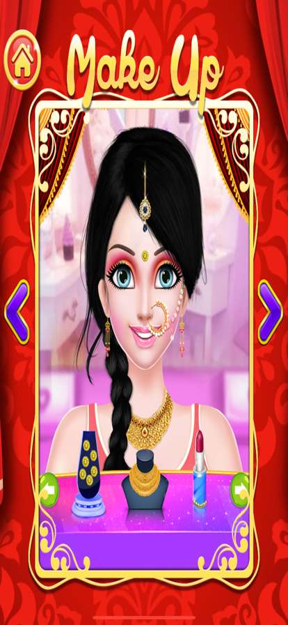 Indian Girl Bridal Makeoverios版6