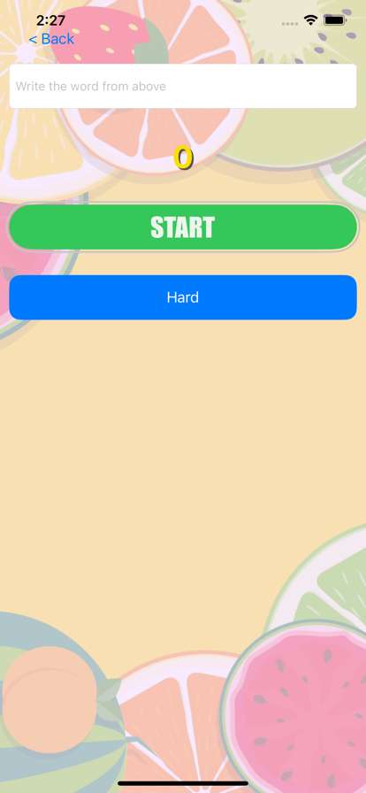 打字机水果ios版2