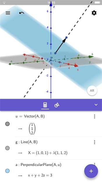 GeoGebra3D计算器安卓版3