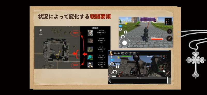 背教者ユリアヌスが魔物と戦い、生き残るアクションRPGios版3