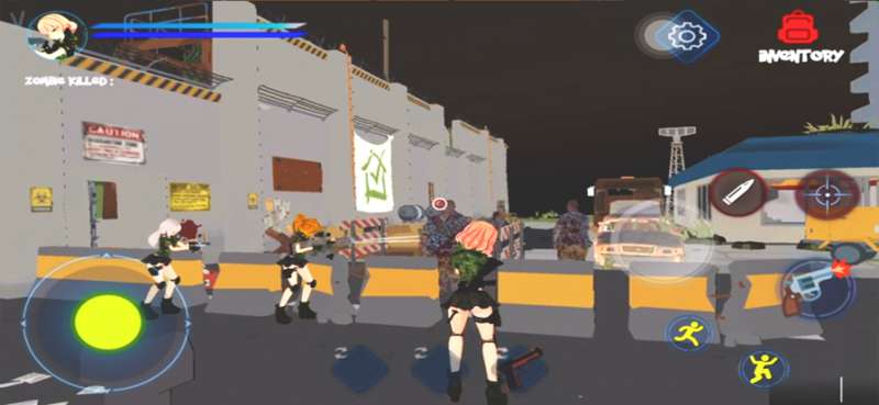 Anime Zombie Hunter Simulatorios版4