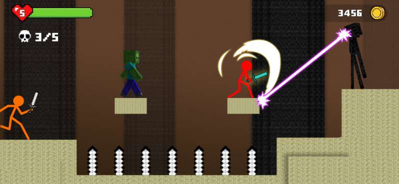 手工艺世界中的火柴人战斗ios版2