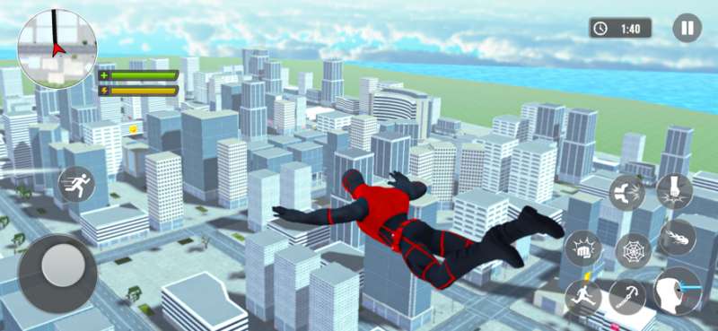 Superhero Rope War Rescue Gameios版0