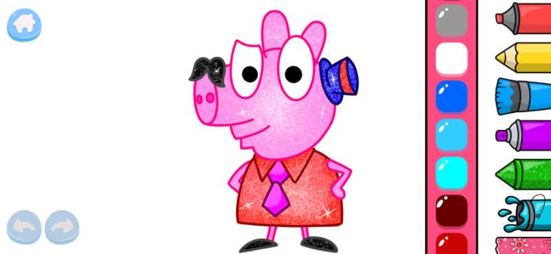 Cute Piggy : Coloringios版1