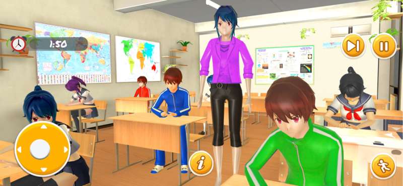 Anime Teacher High School Girlios版0