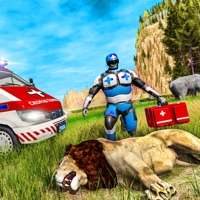 Superhero Robot Animal Rescueios版
