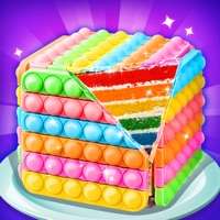 Pop It Rainbow Cake DIY Gameios版
