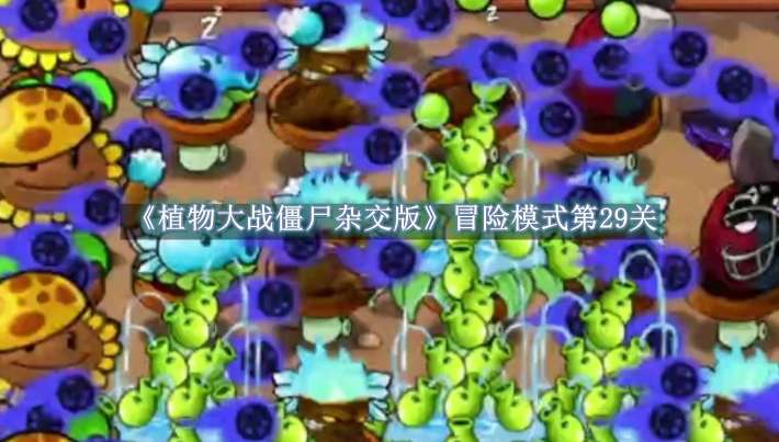 《植物大战僵尸杂交版》冒险模式第29关通关攻略