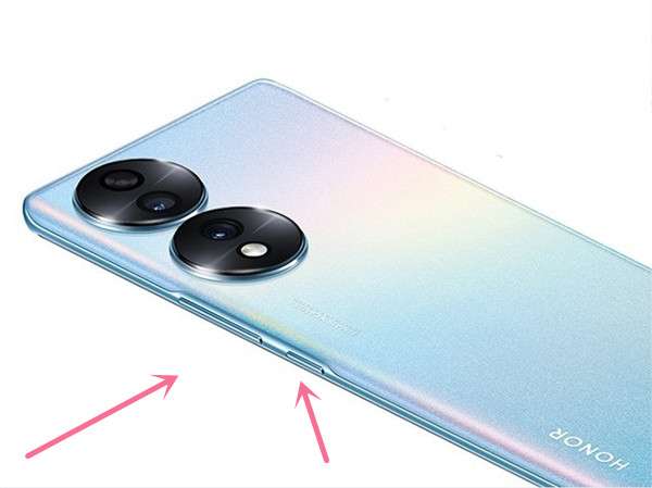 荣耀70如何进行截屏