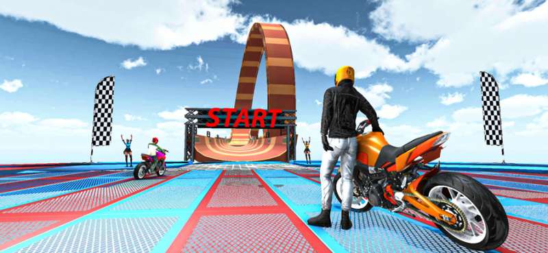 Stunt Bike Mega Ramp Game 3Dios版1