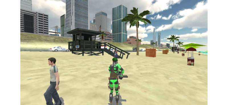 Green Rope Hero Vegas Cityios版5