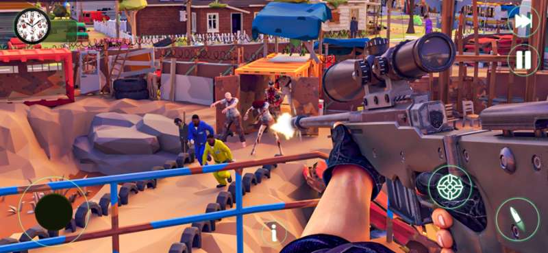 狙击僵尸狩猎 3D 游戏ios版1