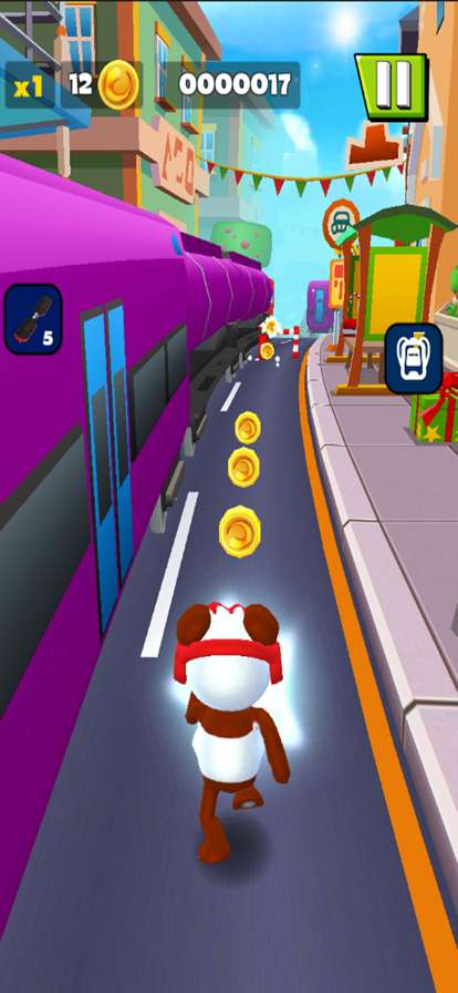 Super Panda Runner Comboios版0