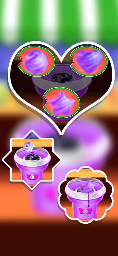 Rainbow Cotton Candy Makerios版3