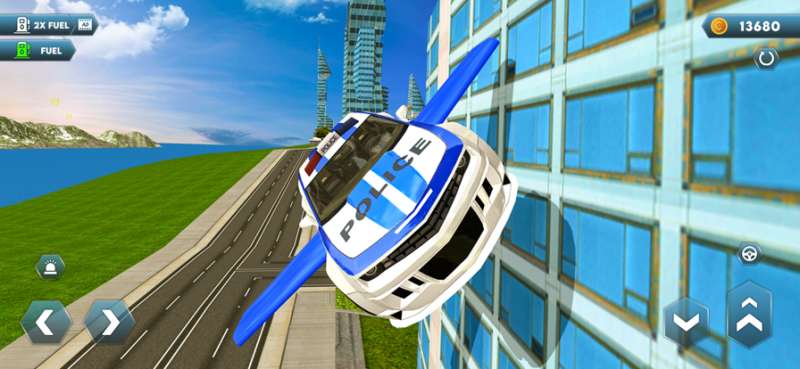 Flying Car: Police Car Gamesios版0