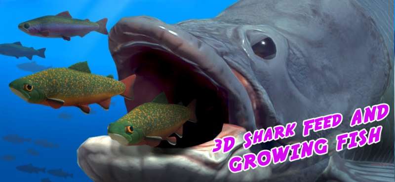 3D Shark Feed and Growing Fishios版6