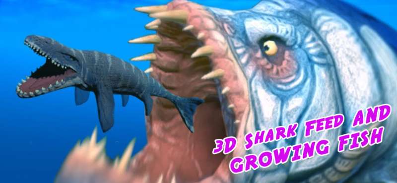 3D Shark Feed and Growing Fishios版2