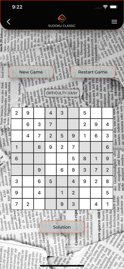 Sudok Classicios版8