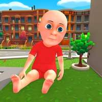 Giant Fat Baby Simulator 3Dios版