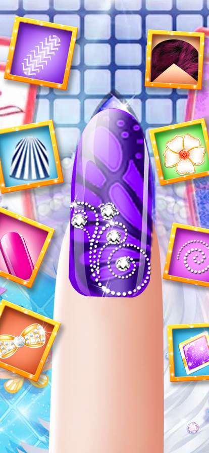 美甲游戏: 化妆美甲美甲设计修指甲美甲师ios版3