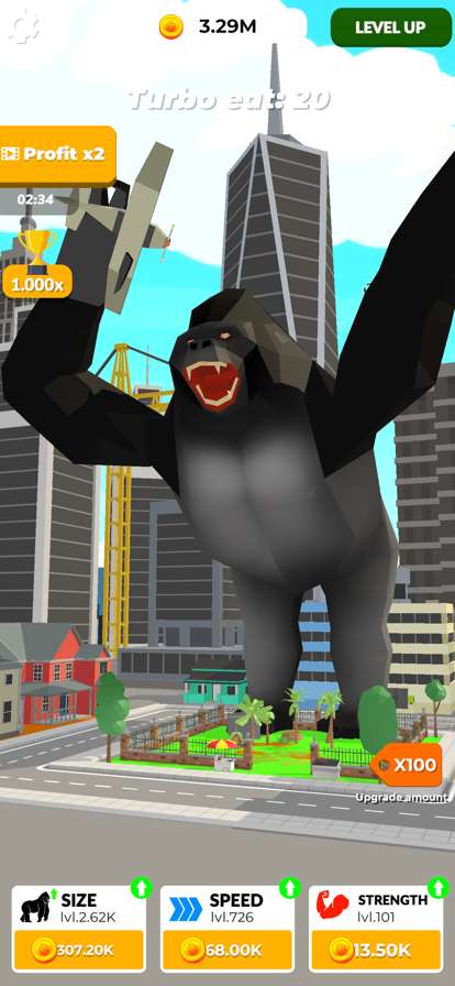 Idle Gorilla: Evolution Empireios版3