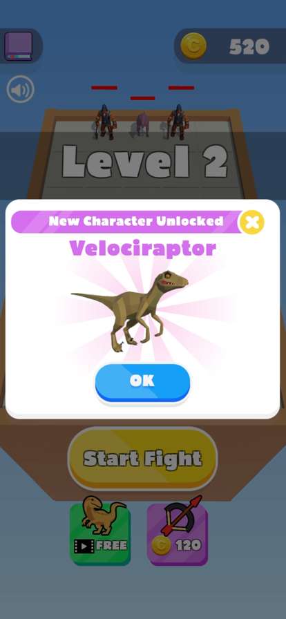 Merge Dino Fightersios版4