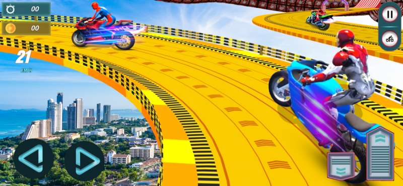 Tricky Bike: Superhero Raceios版3