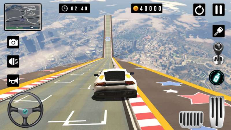 城市汽车特技3D驾驶游戏ios版1