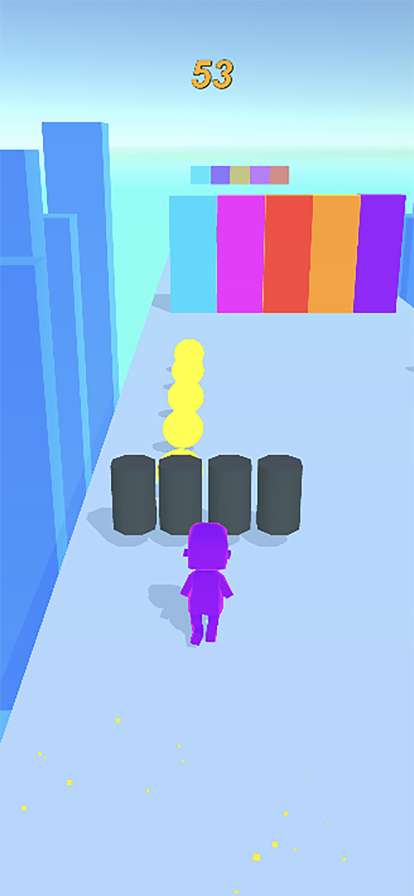 颜色娃娃爱跑酷ios版1