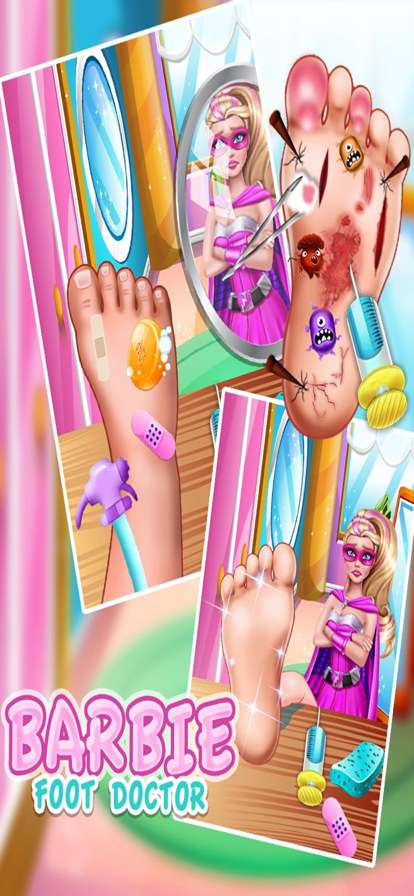 BARBIE Foot Doctor Caringios版1