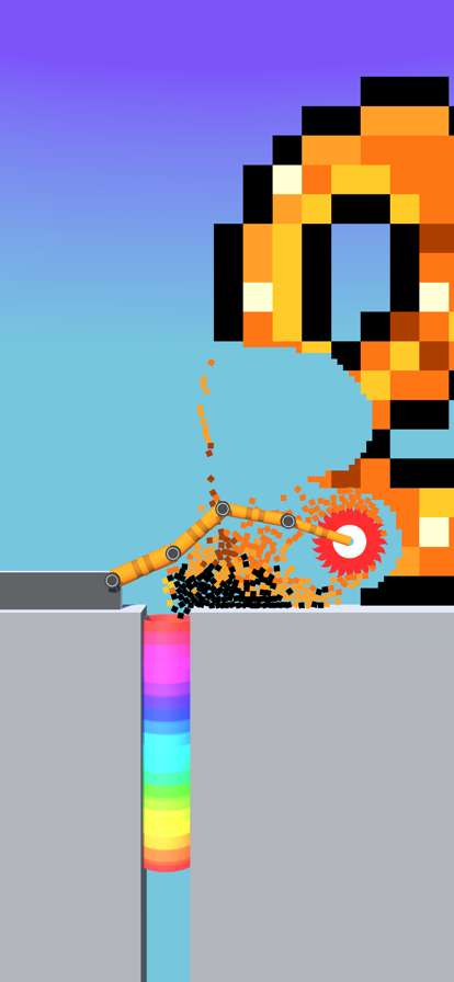 Bucket Crane Voxel Crusherios版0