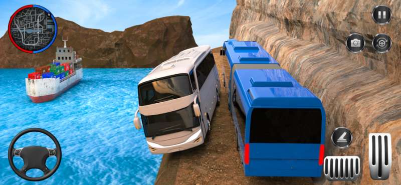 越野真正的巴士驾驶游戏:终极美国教练ios版3
