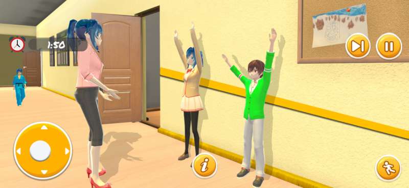 Anime Teacher High School Girlios版3