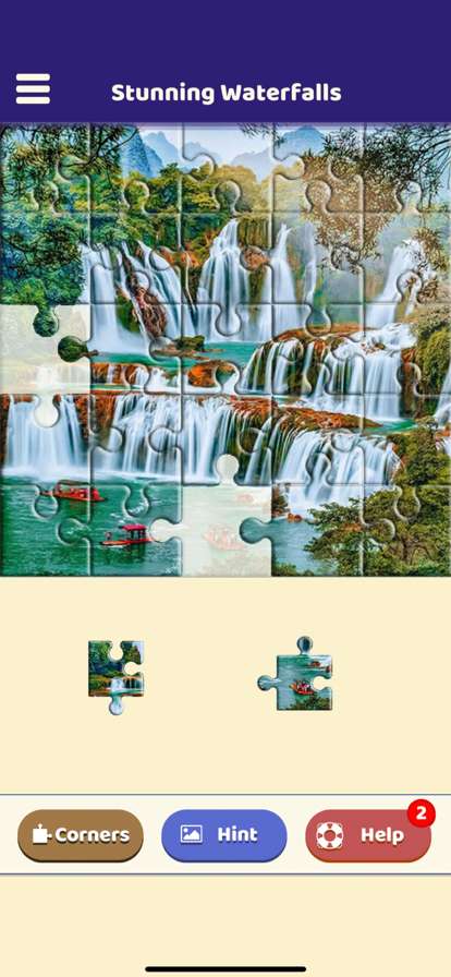 Stunning Waterfalls Puzzleios版2