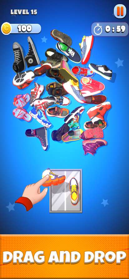 Sneaker Sort Puzzle Gameios版2