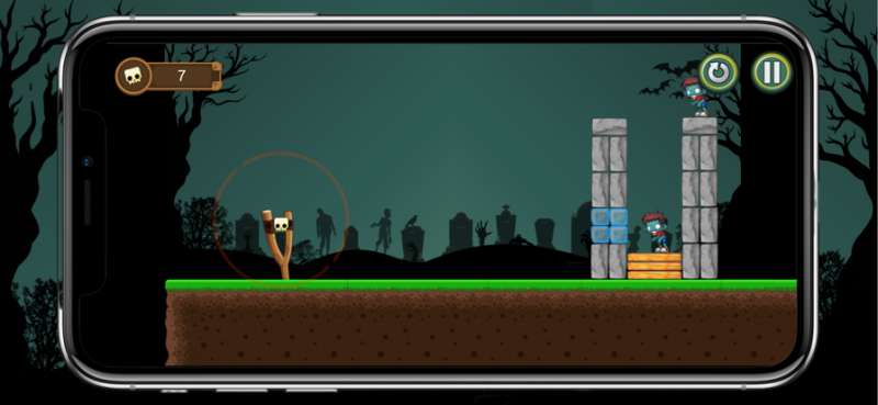 Zombie Town: 2D physicsios版3