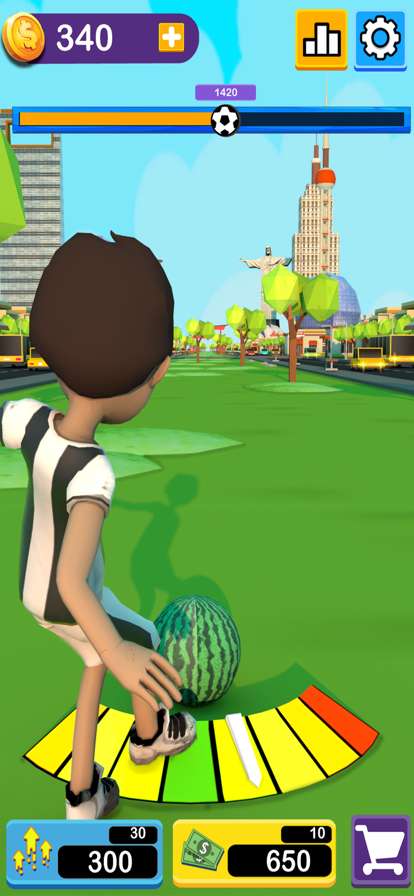 Flick Soccer Kicking Gameios版0