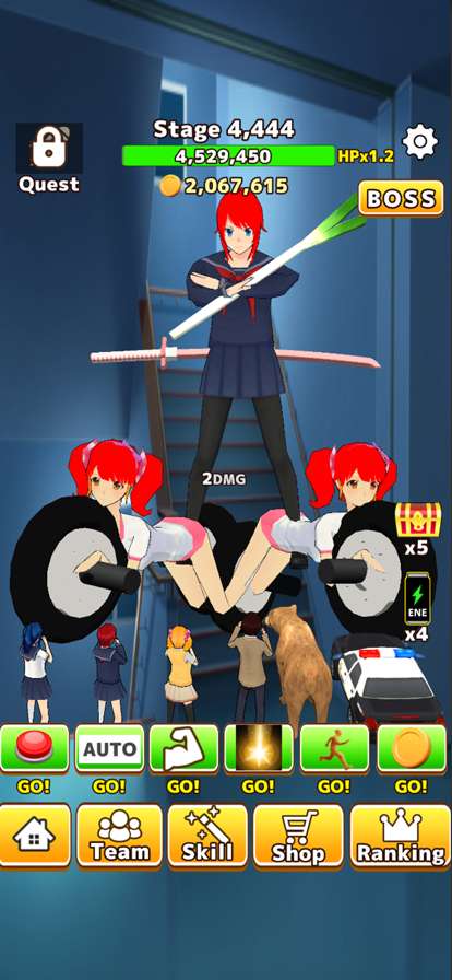 Incremental school tap battleios版0