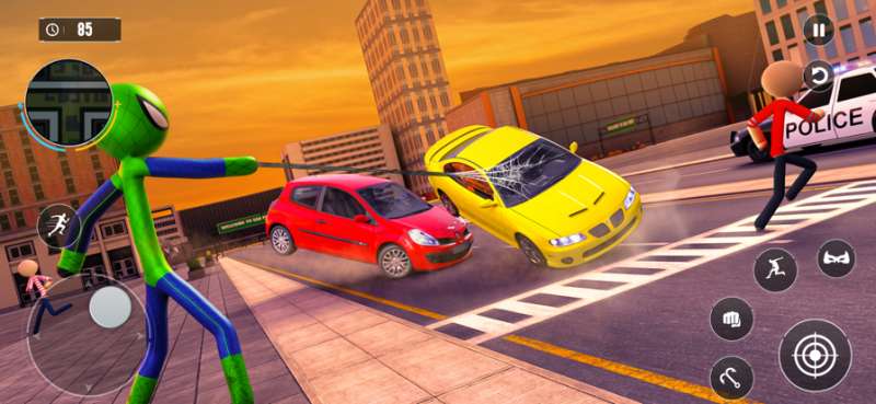 Spider RopeHero SuperHero Gameios版0