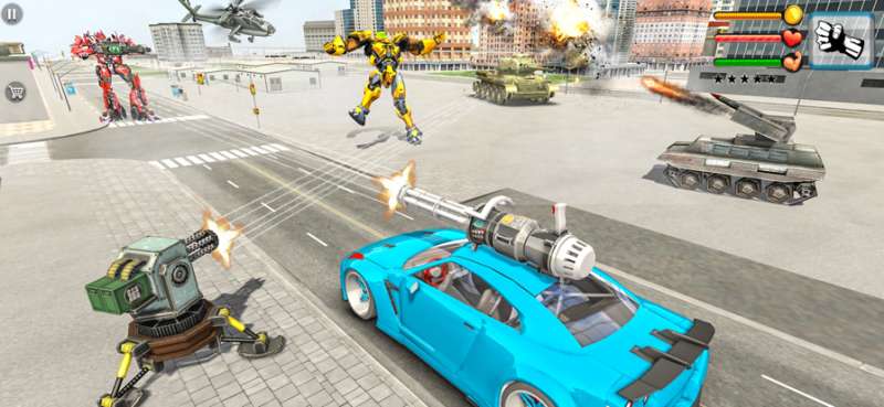 飞行机器人汽车改造ios版5