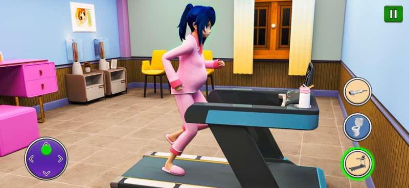 母亲生活模拟器游戏 23:怀孕妈妈婴儿模拟器 3Dios版0