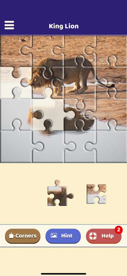 King Lion Puzzleios版1