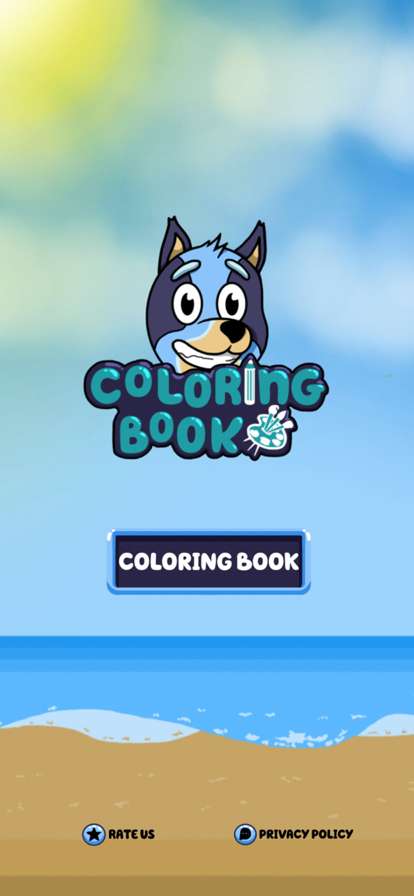 Coloring Bluey by numberios版0